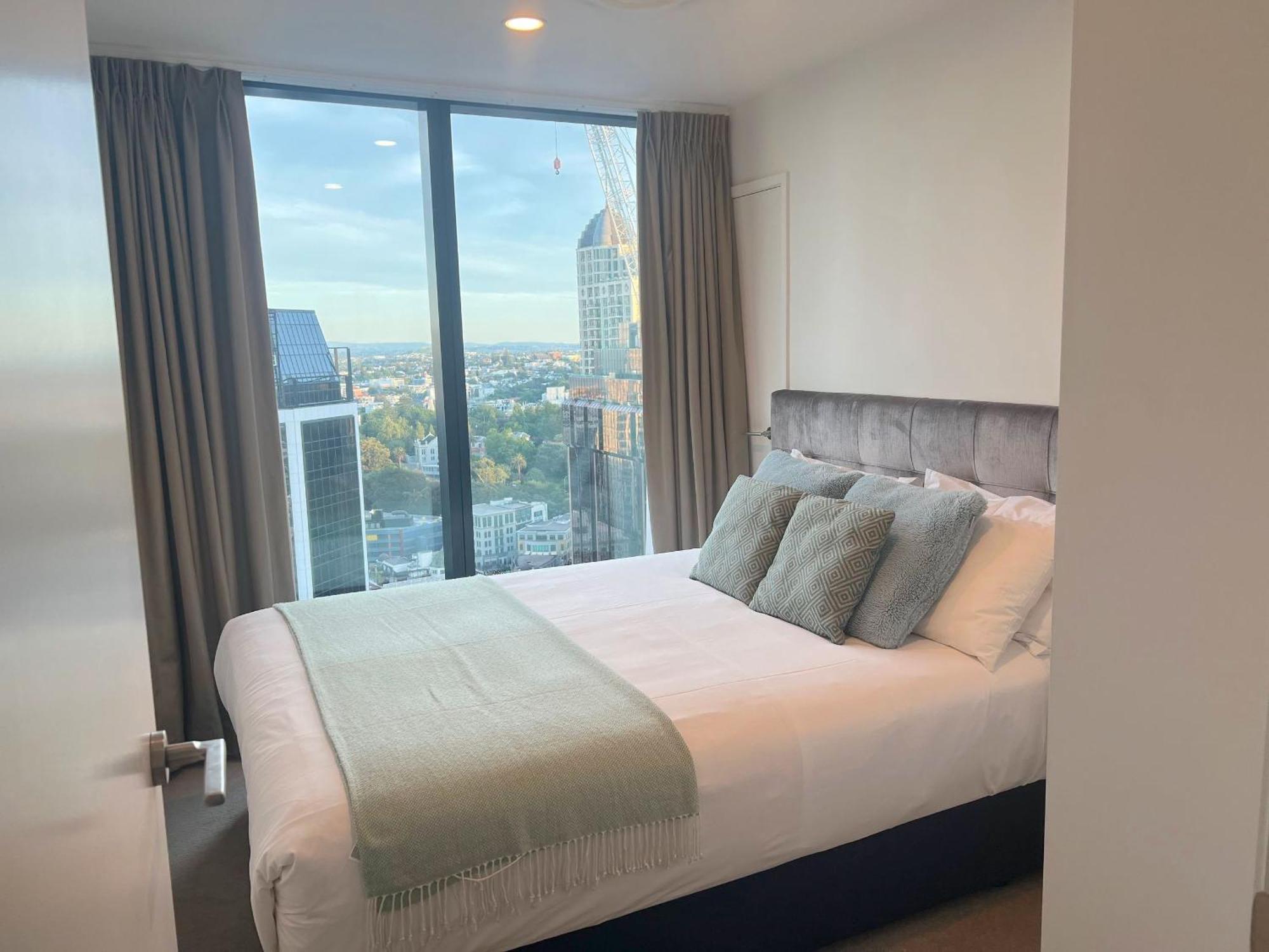 Gorgeous Seaview 2 Bedroom Apartment In Auckland Cbd Exterior foto