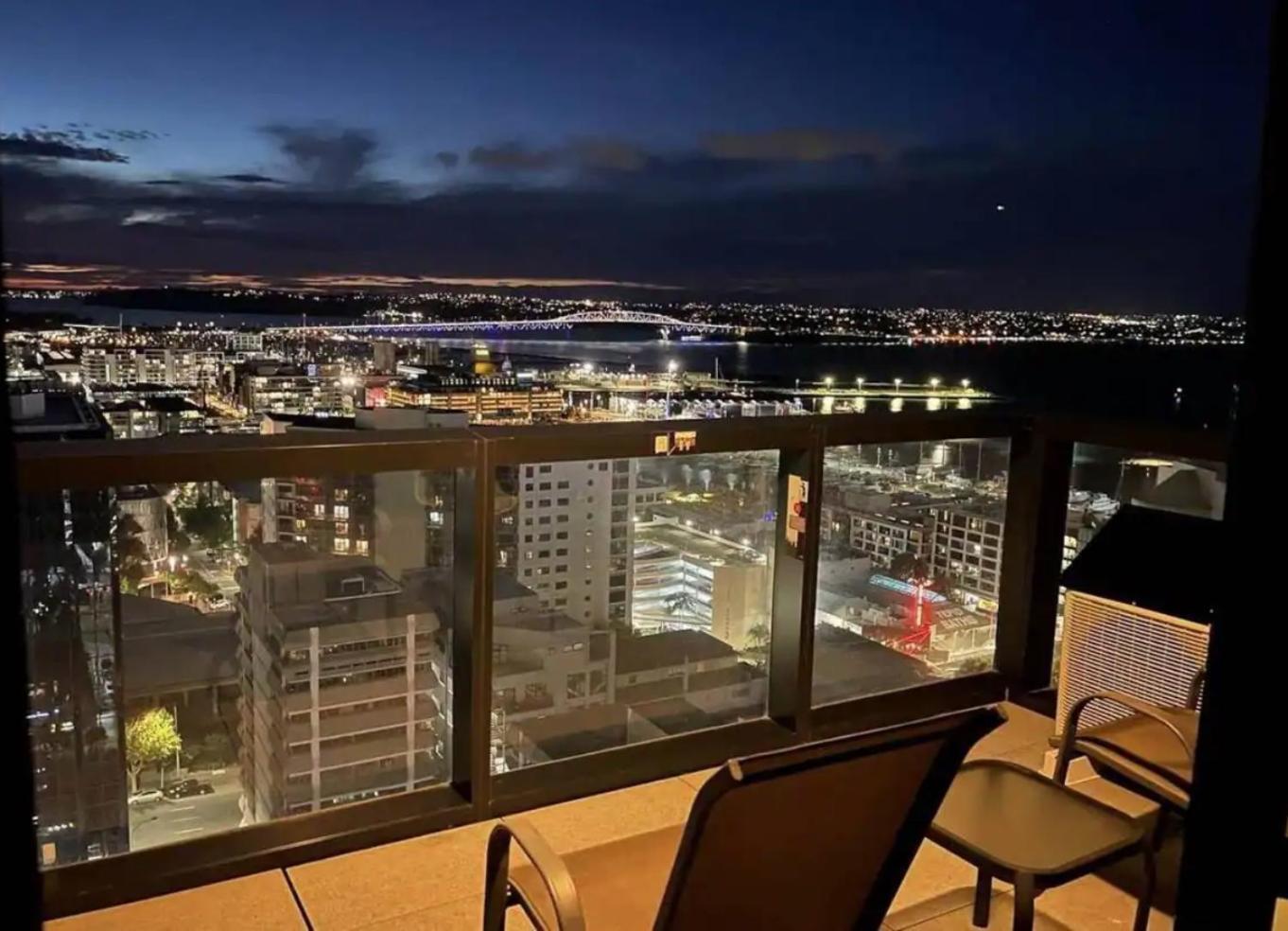 Gorgeous Seaview 2 Bedroom Apartment In Auckland Cbd Exterior foto