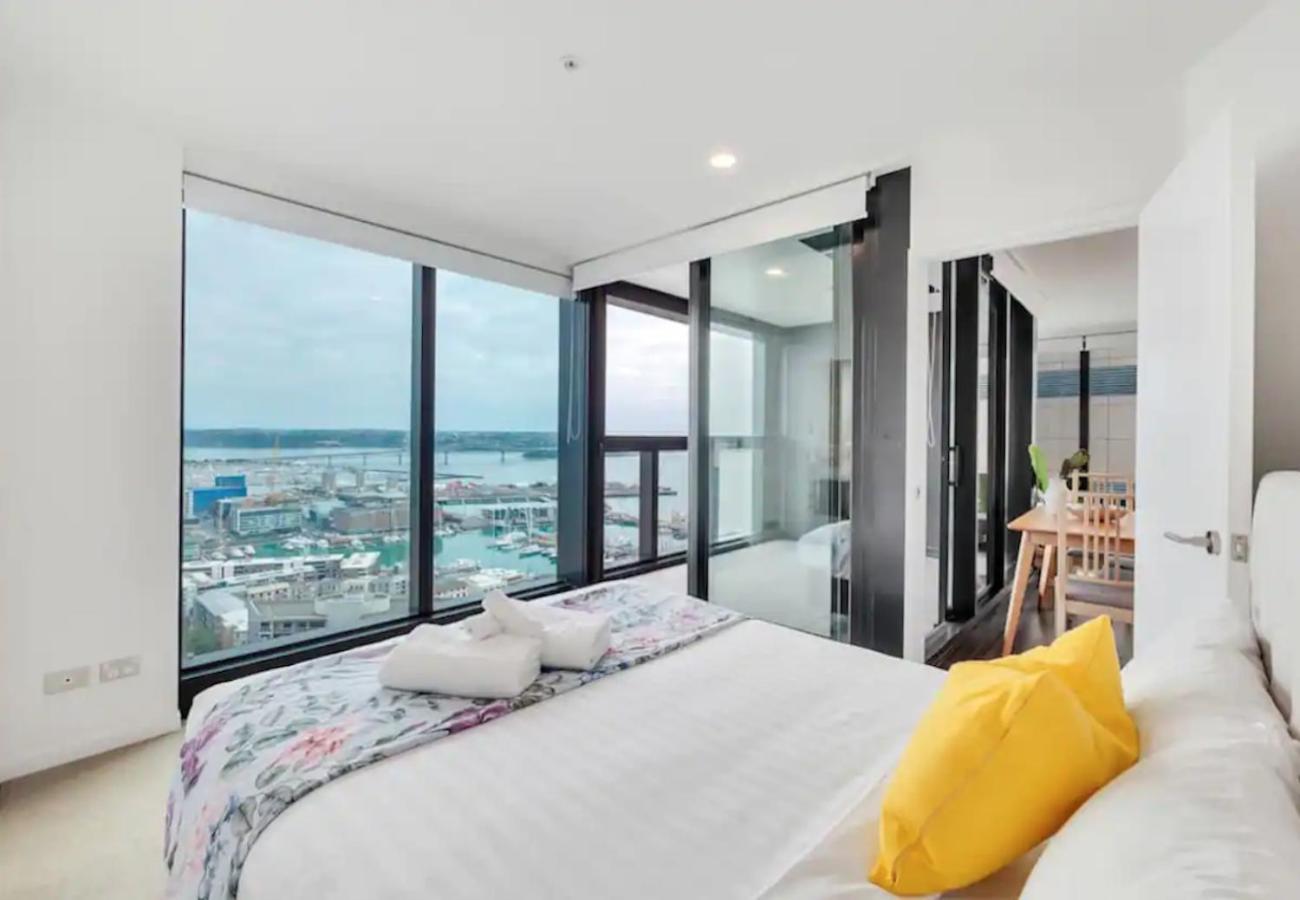 Gorgeous Seaview 2 Bedroom Apartment In Auckland Cbd Exterior foto