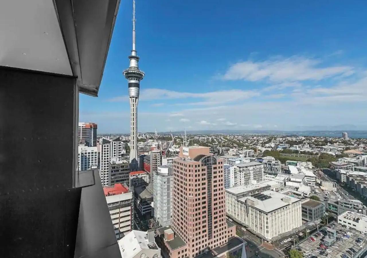 Gorgeous Seaview 2 Bedroom Apartment In Auckland Cbd Exterior foto