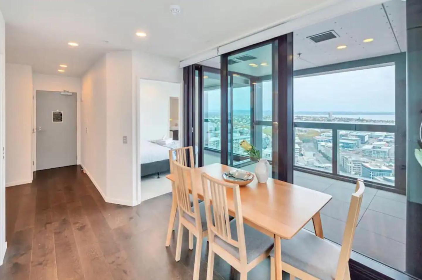 Gorgeous Seaview 2 Bedroom Apartment In Auckland Cbd Exterior foto