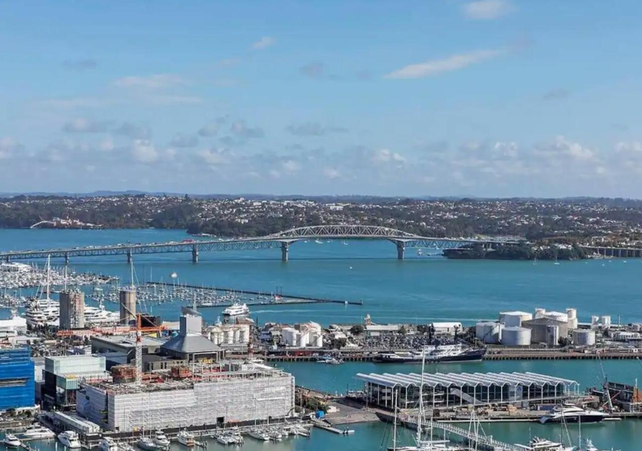 Gorgeous Seaview 2 Bedroom Apartment In Auckland Cbd Exterior foto