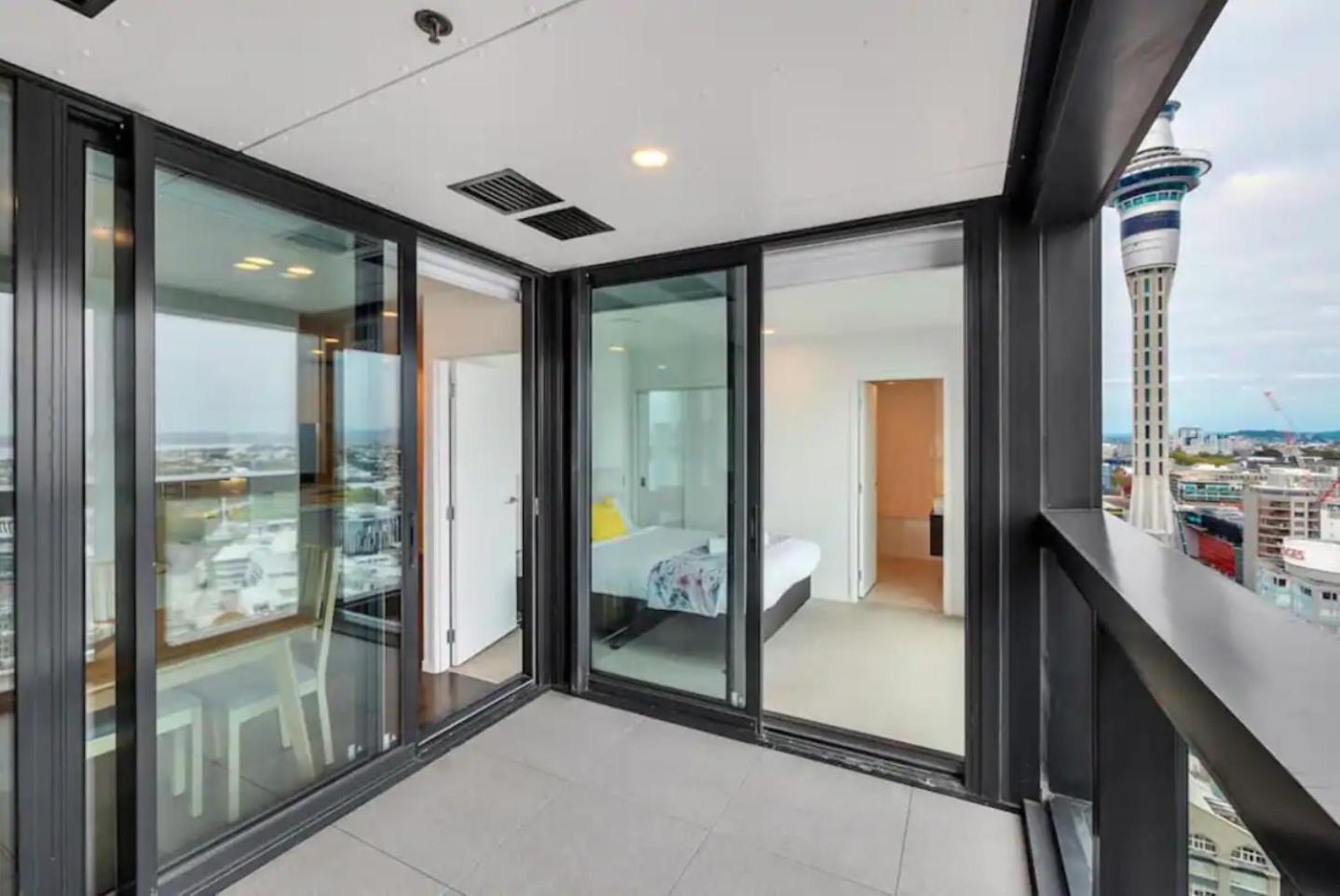 Gorgeous Seaview 2 Bedroom Apartment In Auckland Cbd Exterior foto